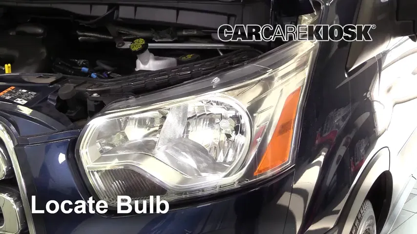 2017 Ford Transit-150 XLT 3.7L V6 FlexFuel Lights Highbeam (replace bulb)